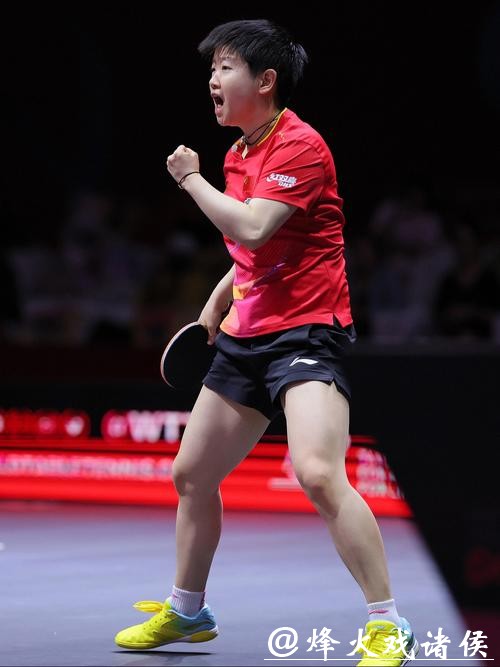 孙颖莎4-2蒯曼 晋级乒乓球亚洲杯女单决赛